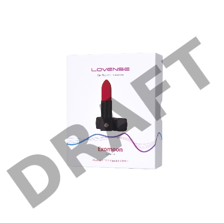 Вибропуля LOVENSE Exomoon ,силикон, розовый, 8,8 см