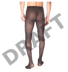 Колготы мужские полупрозрачные