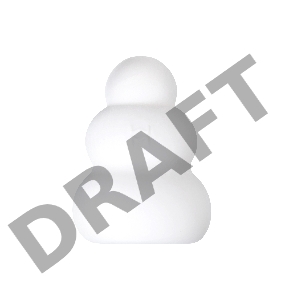 Мастурбатор нереалистичный MensMax Pucchi Dot, TPE, белый, 6,5 см