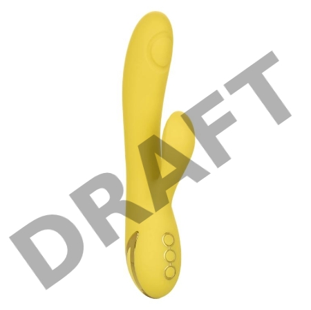 Желтый вибратор-кролик San Diego Seduction