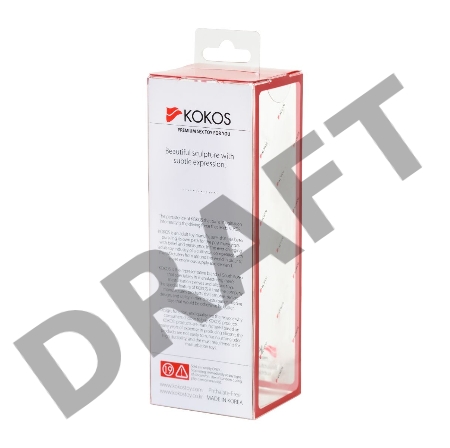 Насадка KOKOS  с дополнительной стимуляцией, реалистичная, TPE, бежевый, 12.7 см