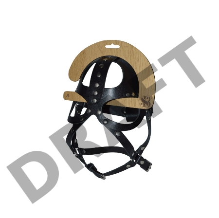 Кожаная маска-шлем Лектор