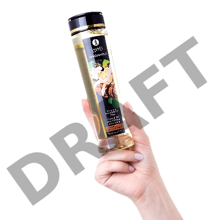 Масло для массажа Shunga Organica Almond Sweetness, натуральное, возбуждающее, миндаль, 240 мл