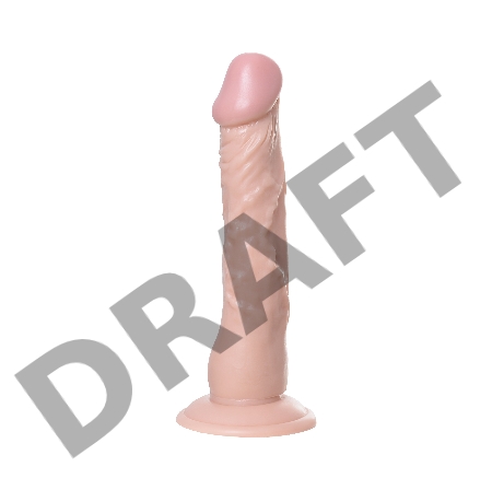 Вибратор TOYFA RealStick Nude реалистичный, телесный, 22,5 см