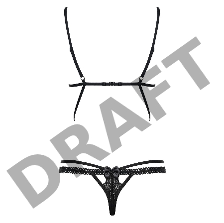 Тедди черный Wonderia (Obsessive)