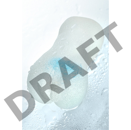 Мастурбатор реалистичный TOYFA Juicy Pussy Hot Crystal, TPE, 14,5 см