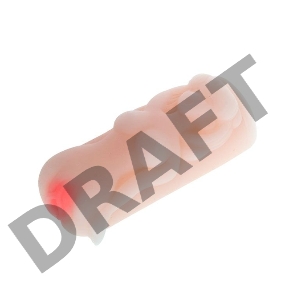 Телесный мастурбатор с изображением девушки