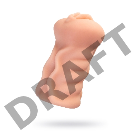 Мастурбатор реалистичный вагина Diana, XISE, TPR, телесный, 16.5 см.