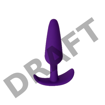 Набор анальных втулок TOYFA  A-toys Jave, силикон, фиолетовый, 3  шт