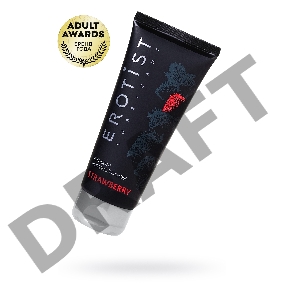 Лубрикант Erotist на водной основе STRAWBERRY, с ароматом клубники, 100 мл