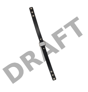 Черный ошейник Intrigue