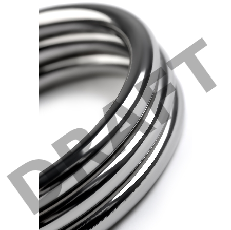 Кольцо на пенис TOYFA Metal, серебряное