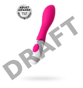 Нереалистичный вибратор TOYFA  A-Toys Mika, силикон, розовый, 19,8 см