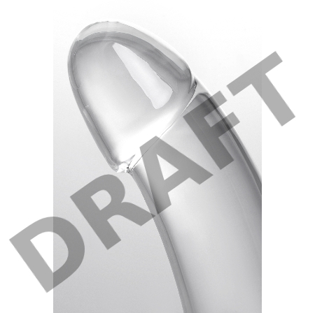 Реалистичный фаллоимитатор A-Toys by TOYFA Cryst, TPE, прозрачный, 15 см