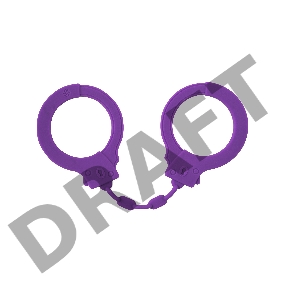 Фиолетовые силиконовые поножи Limitation