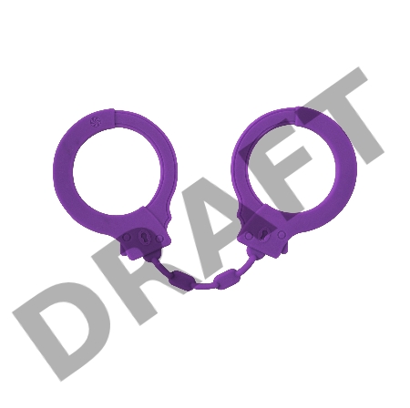 Фиолетовые силиконовые поножи Limitation