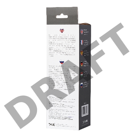 Мастурбатор TOYFA A-Toys, рот, TPE, черный, 24 см, 7,6 см