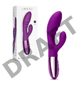 Вибромассажер с двойной стимуляцией le WAND BLEND фиолетовый
