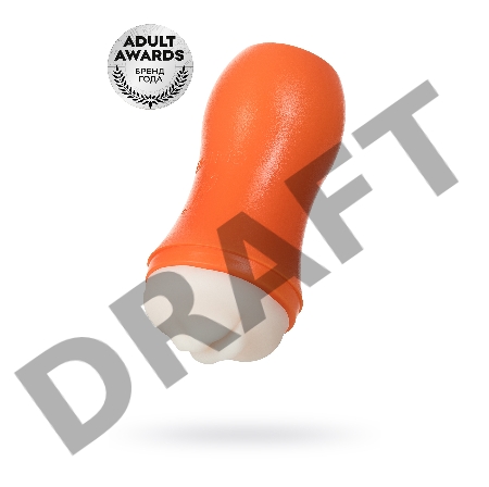 Мастурбатор TOYFA  A-Toys Nilla, рот, TPE, оранжевый, 14 см