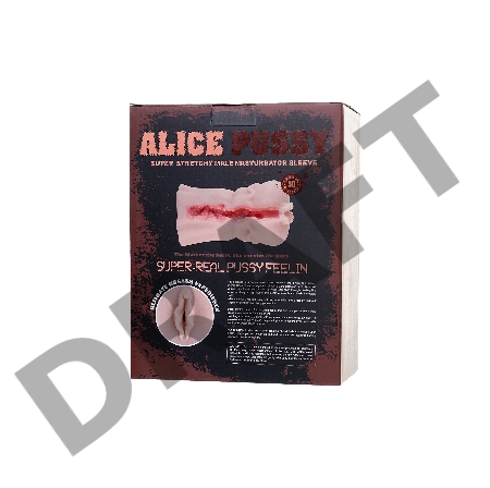 Мастурбатор реалистичный вагина Alice, XISE, TPR, телесный, 17.4 см.