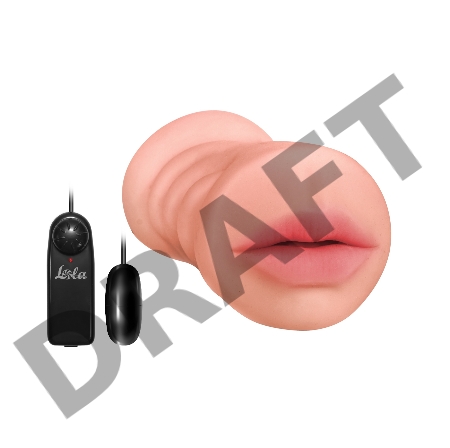 Двусторонний мастурбатор с вибропулей Satisfaction Lucky charm