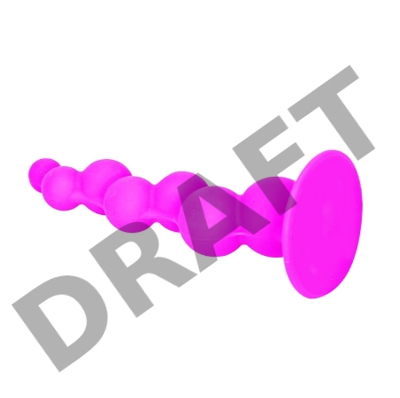 Booty Passion анальный массажер - елочка без вибрац.