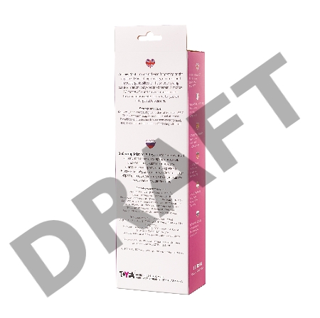 Нереалистичный вибратор TOYFA A-Toys Mist, силикон, розовый, 25,4 см