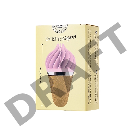 Вибромассажер Satisfyer layons Sweet Treat , силикон, розовый, 10,4 см.