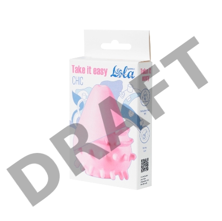 Нежно-розовый мастурбатор Chic