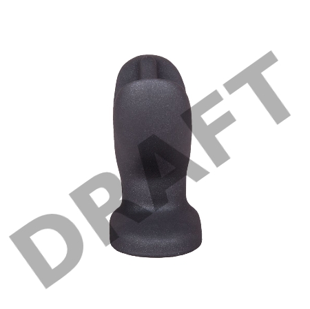 Анально-вагинальный плаг A Blooming tulip - 11 см.