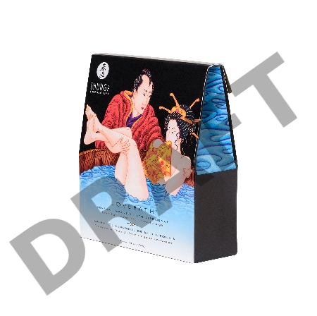 Гель для ванны Shunga Океан соблазнов, голубой, 650 гр