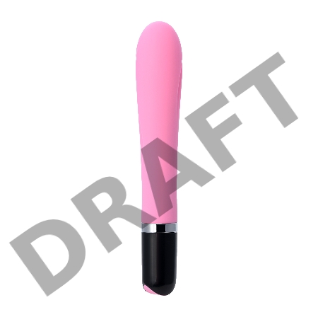 Нереалистичный вибратор L'EROINA by TOYFA Polly, силикон, розовый, 18,3 см, Ø 3 см