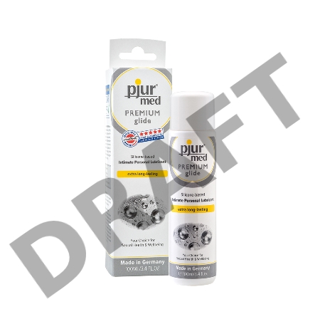 Гипоаллергенный лубрикант для вагинального секса Pjur  med Premium glide 100 мл