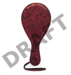 Fifty Shades of Grey Sweet Anticipation Двусторонняя круглая шлепалка