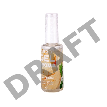 Интимный лубрикант Egzo Aroma с ароматом мороженого - 50 мл.