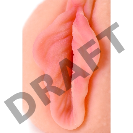 Мастурбатор реалистичный KOKOS ELEGANCE.003 с вибрацией, TPR, бежевый, 16 см