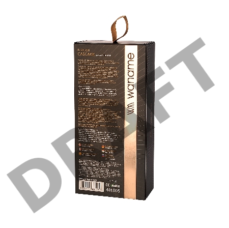 Стимулятор точки G WANAME D-SPLASH Cascade, силикон, черный, 15 см