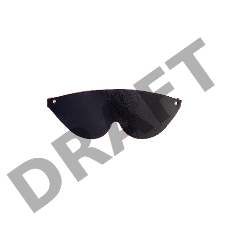 Бондажный набор Toyfa Theatre Bow-tie, PU-кожа, черный