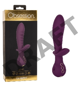 Универсальный вибратор для вагинального и анального сека OBSESSION LOVER
