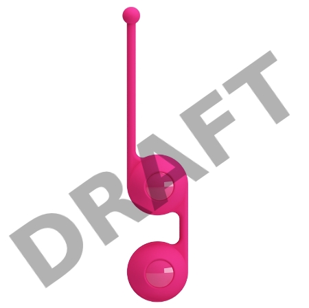 PrettyLove Kegel Tighten Up III, вагинальные шарики на сцепке