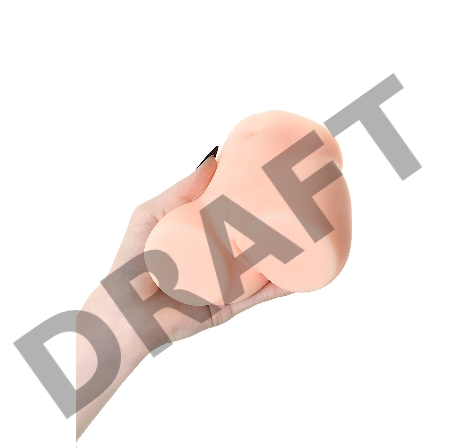 Мастурбатор реалистичный KOKOS Cleo, TPR, бежевый, 13.5 см