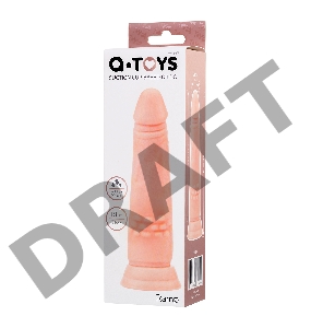 Реалистичный фаллоимитатор A-Toys by TOYFA, TPE, телесный, 18 см