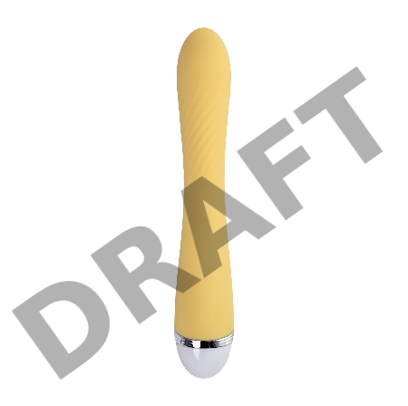 Вибратор Flovetta by Toyfa Calla, силикон, желтый, 22 см