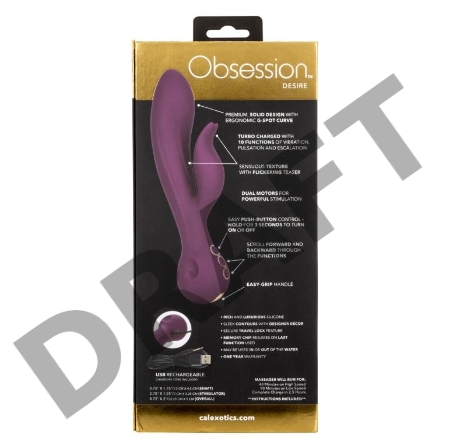 Вибратор кролик OBSESSION DESIRE