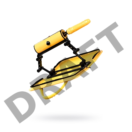 Секс-машина F*ckBag, MotorLovers, ABS, желтый, 36 см