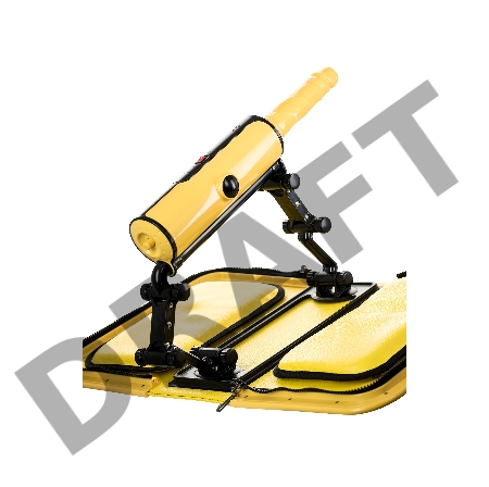 Секс-машина F*ckBag, MotorLovers, ABS, желтый, 36 см