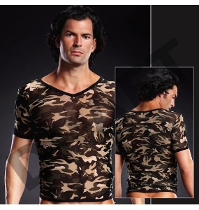 Сетчатая футболка камуфляж S/M