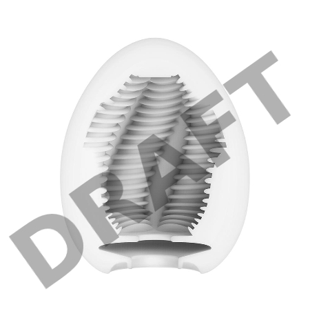 Нереалистичный мастурбатор TENGA Wonder Tube, TPE, белый, 6,1 см