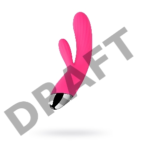 Вибратор с клиторальным стимулятором Svakom Angel, силикон, розовый, 19,1 см