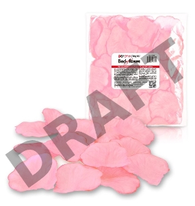 Нежно-розовые лепестки роз Bed of Roses